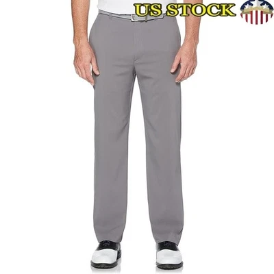 Мужские брюки для гольфа впитывающая влагу эластичная ткань защита от солнца карманы для хранения - Изображение 1 из 3