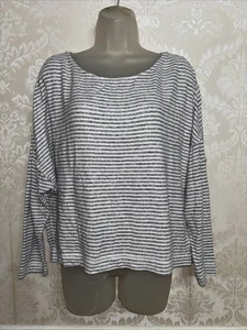 Anthropologie Saturday Sunday Viskosemischung Langarm Pullover Oberteil Gr. M - Bild 1 von 8