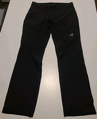 Pantalones Eddie Bauer First Ascent Guide Pro para mujer negros ligeros senderismo talla 2 Foto 1 de 4