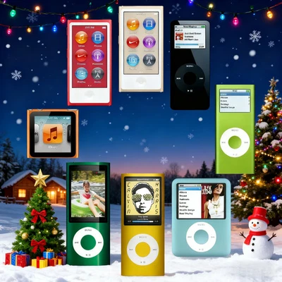 🎁Lettori MP3 Apple iPod Nano 3° 4° 5° 7° Generazione Nuovi Sigillati Tutti i Colori🎁 - Immagine 1 di 4