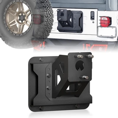 Adjustable Spare Tire Carrier up to 40 inches For 87-2006 Jeep Wrangler TJ YJ LJ - Image 1 of 4