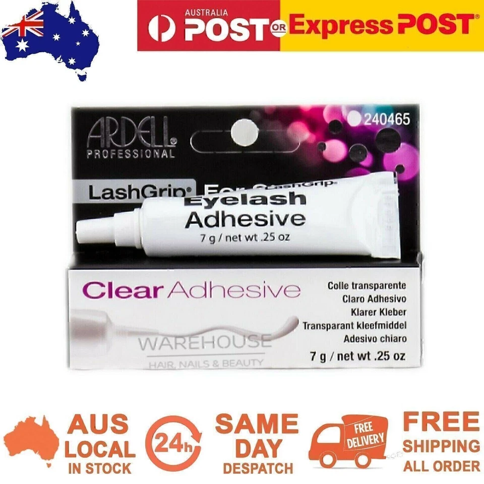 Ardell LashGrip Strip Adhesive Clear 7g Fake False Eyelash Lash Extension Glue - image 1 of 1