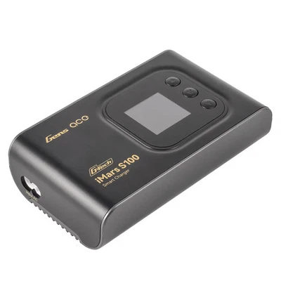 GensAce IMARS D300 G-Tech Dual Lader schwarz, 2x 16A, 12V oder 230V, LiPo/LiFe/N - Bild 1 von 4