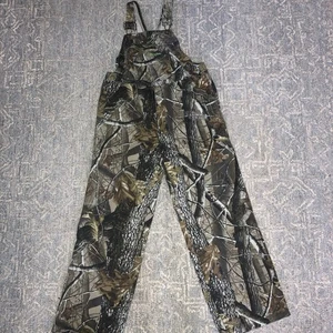 Remington Camouflage Hunting Bib Overalls YOUTH 2XL(18) Realtree Hardwood Camo - Picture 1 of 6