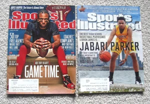 2 Sports Illustrated August 1, 2011~Bryce Harper+May 21, 2012~Jabari Parker~Good - Bild 1 von 6