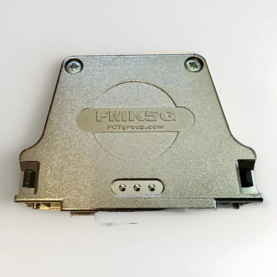Molex FCT 152-FMK5G-K201 D-sub Connector Die Cast Zinc Backshell 15 Way Strain - Image 1 of 4