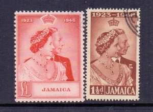 JAMAICA 1948 SILVER WEDDING ( 2 ) FINE USED CAT £75 - Picture 1 of 1
