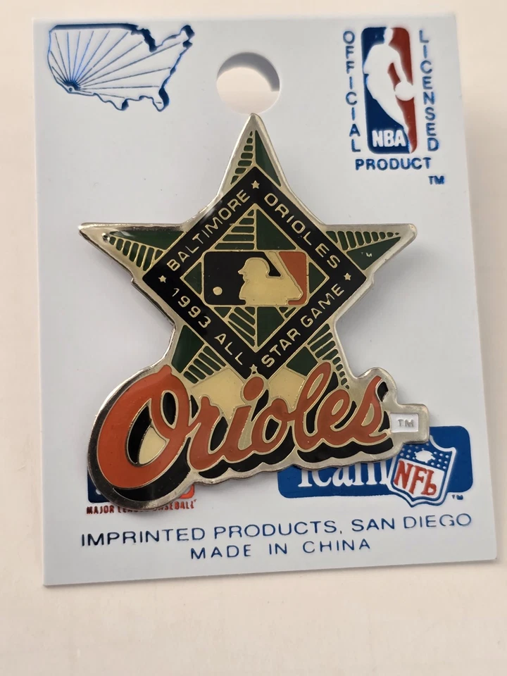 Baltimore Orioles 1993 ALL-STAR GAME Commemorative Lapel Pin - Image 1 of 1