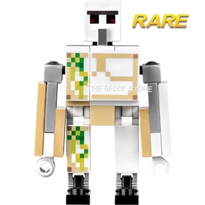 LEGO MINECRAFT - V1 IRON GOLEM W/ BLACK NECK - BESTPRICE - 21123 - 2016 - NEW - Picture 1 of 2