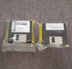 8x sealed Sound Blaster 16 install floppy disks - Text Assist - Picture 1 of 2