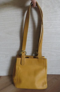 Coach Waverly Soho gelb Leder Handtasche Schnalle Schultertasche 4157 Mark LESEN - Bild 1 von 24