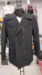 CAPPOTTO XAGON Usato Cotone Uomo Man Nero tg M GC318LZ - Picture 1 of 9
