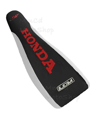 UltraGrip Seat Cover for Honda CRF 450R 2002-2008 - Red, Black, and White - Image 1 of 4