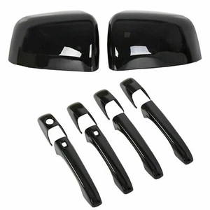 Exterior Door Handle Rearview Mirror Trim Cover For Jeep Grand Cherokee 11-20 AS - Picture 1 of 9