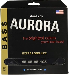 Aurora Bass Strings Black 45-105 -- Ships from nearest Amazon warehouse - Picture 1 of 1