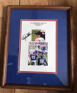 Foto de 12x16 Doug Flutie 7 2000 Buffalo Bills Trading Camp St John Fisher College - Imagen 1 de 8