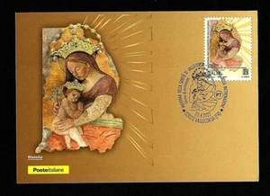 Italia 2022 : Madonna della Sanità di Vallecorsa - Cartolina filatelica - Picture 1 of 1