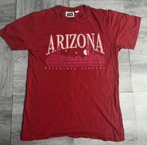 Reclaimed Vintage Arizona Grand Canyon Mens Red T-Shirt Size S - Picture 1 of 5