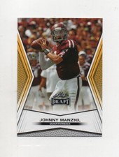 2014 Leaf Draft Johnny Manziel Rookie Year Gold JM1 Browns Texas A&M Aggies