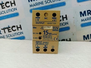 Fuente de alimentación Idec PS5R-B12 Salida: 12vdc 1.2a 15w Entrada: 50/60hz 100-240vac 0.3a - Imagen 1 de 5