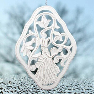 Fensterschmuck, Groß, Lady, Holz, Weiß, Dekoration, Deko, Chabby Chic - Bild 1 von 5