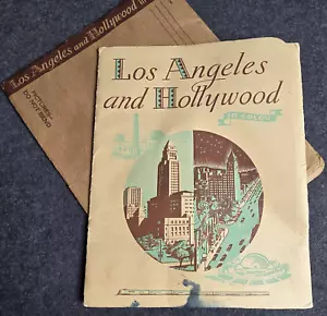 Hollywood Regency Los Angeles California Art Folio 15 stampe vintage 8x10 - Foto 1 di 13