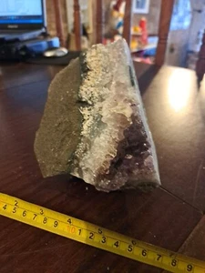 Stunning Large  Amethyst  Nearly 1.5g crystal geode heavy collectable gemstone - Picture 1 of 8