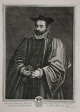 Vincent ( Ier ) De Boyer (1537-1587) Copperplate Coelemans 1744