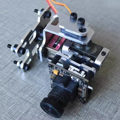 2 Axis Gimbal FPV Gimbal Drone Gimbal with 2 Metal Servos for Aeroplane Cam NetI - Image 1 of 4