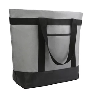 Insulated Reusable Tote Bag for Grocery Shopping Pizza/Food Delivery Bag to Keep - Picture 1 of 12