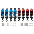 4pcs 1/10 RC Car Shock Absorber, Oil Filled RC Shock Absorber Upgrade Parts for