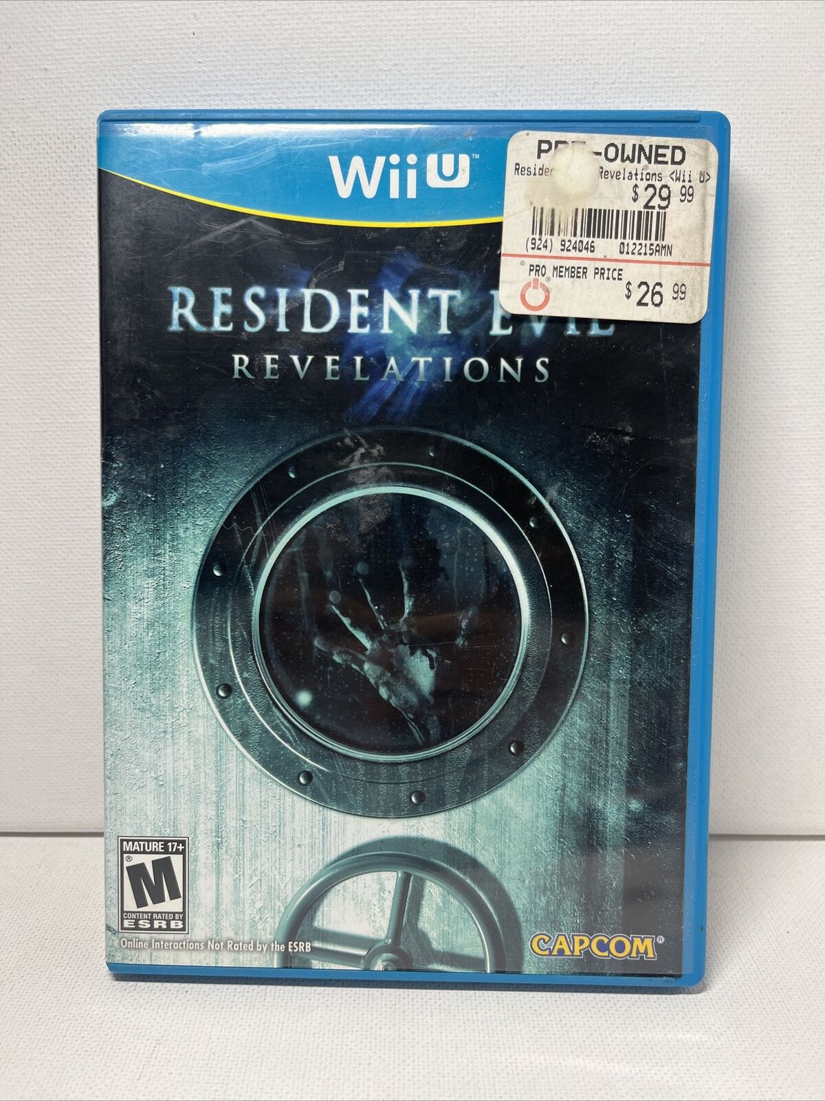 2013 Nintendo Wii U Game Resident Evil Revelations CIB Complete In Box!