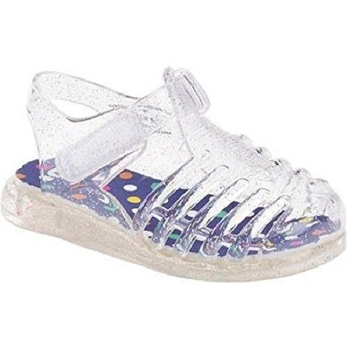 Sandalias Zapatos Garanimals Niñas Pequeñas Brillo Transparente Suave Gelatina Talla 5 NUEVO Foto 1 de 1