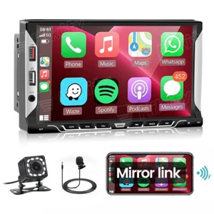 32G 7" Doble 2DIN Android 13 Pantalla Táctil Bluetooth Coche Estéreo Radio GPS WIFI - Imagen 1 de 20