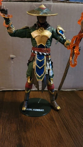 McFarlane Toys Raiden Action Figure Mortal Kombat 11 Video Game 7 inch Cover