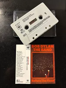 BOB DYLAN / THE BAND - BEFORE THE FLOOD (UK CASSETTE TAPE) - Picture 1 of 4
