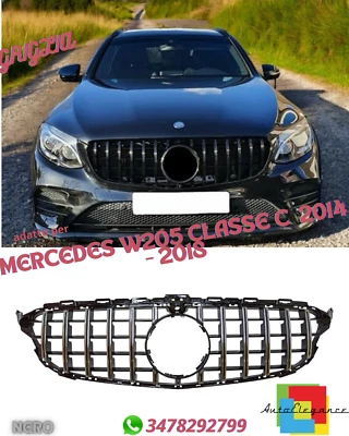 ⭐PANAMERICA-GRILL, GEEIGNET FÜR MERCEDES C-KLASSE W205 2014-2018⭐ - Bild 1 von 4