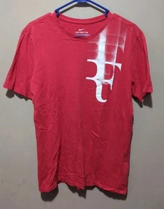 The Nike Tee Athletic Cut Short Sleeve Women Shirt Medium Red 871729 - Picture 1 of 3