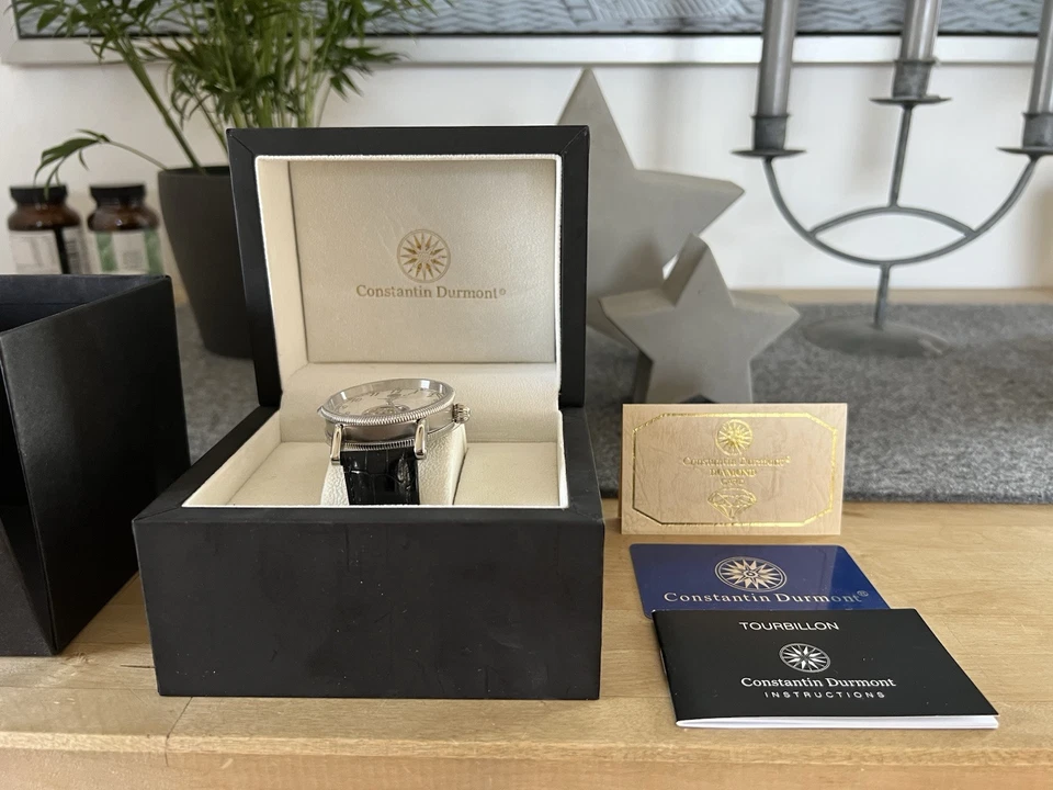 Constantin Durmont Tourbillon3 Zeiger Diamond STSL-D - Bild 1 von 4