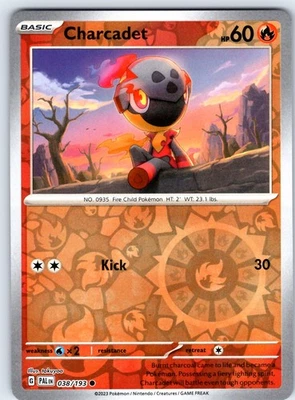 Charcadet - Common SV02: Paldea Evolved Reverse Holo 038/193 LP - Image 1 of 2