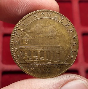 #111-5 ~ Token / Jeton - LOUIS XIV TRÉSOR ROYAL 1681 - Imagen 1 de 2