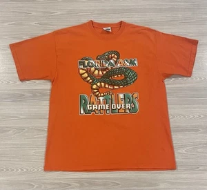 Vintage FAMU Rattlers T-Shirt Florida A&M University Orange Men’s Size XL - Picture 1 of 6