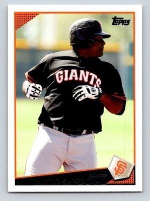 2009 Topps #426 Pablo Sandoval San Francisco Giants - Image 1 of 2