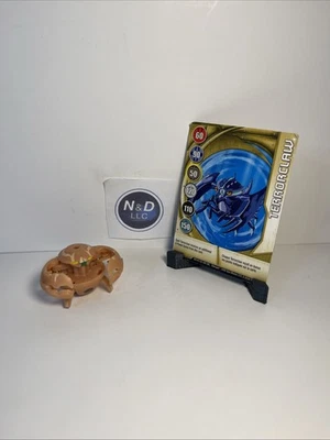 Rare BAKUGAN B2 SubTerra TERRORCLAW 470G REVERSE W/Card RARE - Image 1 of 4