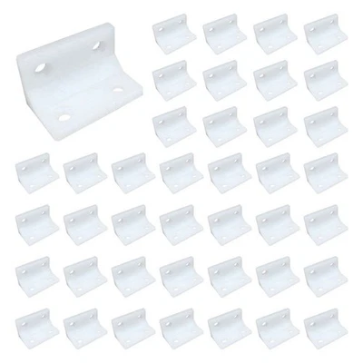 100pcs Fourhole Soporte de Esquina Armario Estante Soporte Plástico - Imagen 1 de 4