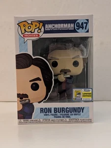 Funko POP! Anchorman Ron Burgundy Jazz Flute 2020 Summer Convention Exclusive - Picture 1 of 16