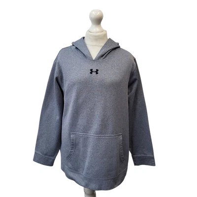 Under Amour Sports Hoodie Grey Pullover UK Boys Size XL L897 - Image 1 of 4