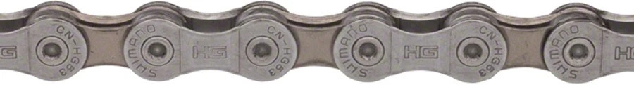 Shimano CN-HG53 Chain - 9-Speed, 116 Links, Gray - Image 1 of 1