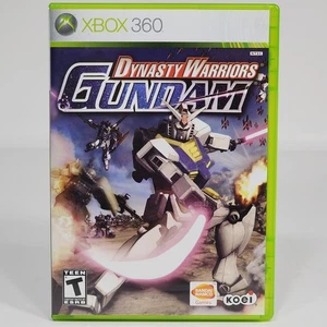 Dynasty Warriors Gundam Microsoft Xbox 360 Video Game Complete CIB Tested - Picture 1 of 8