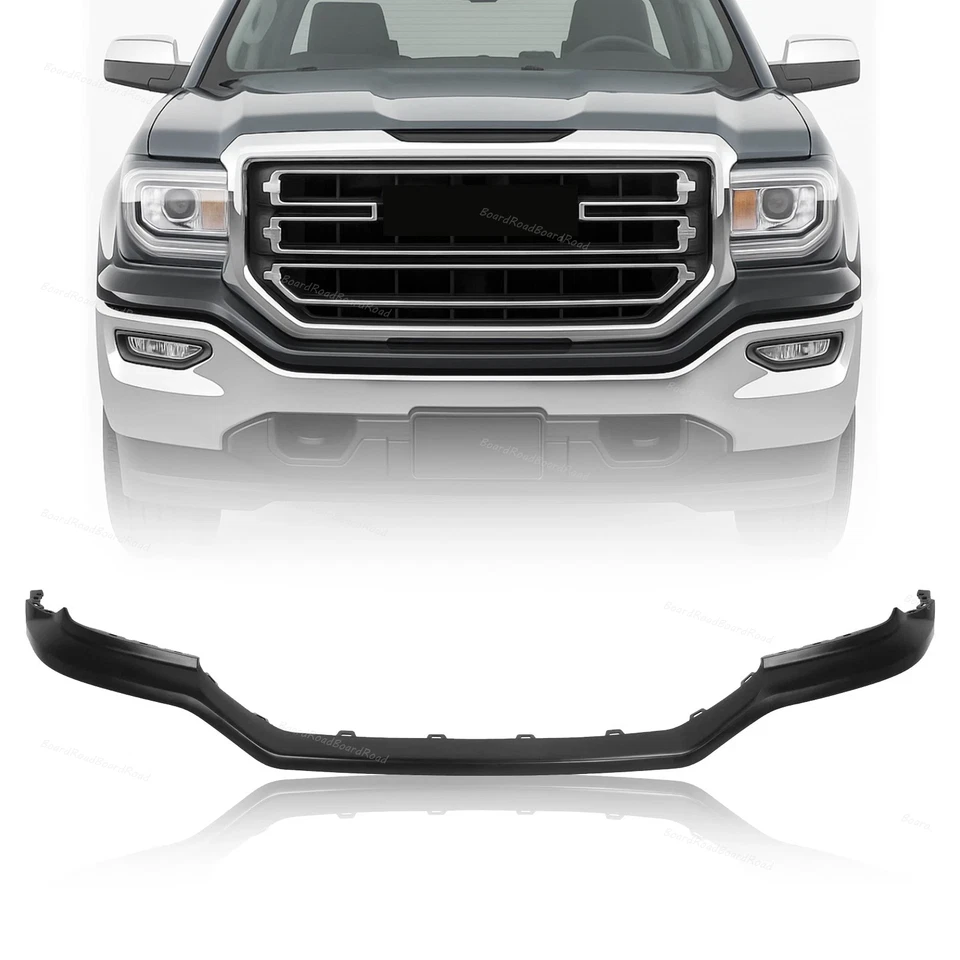 Fits 2016 2017 2018 GMC Sierra 1500 Primered Front Upper Bumper Cover GM1014117 Foto 1 de 4